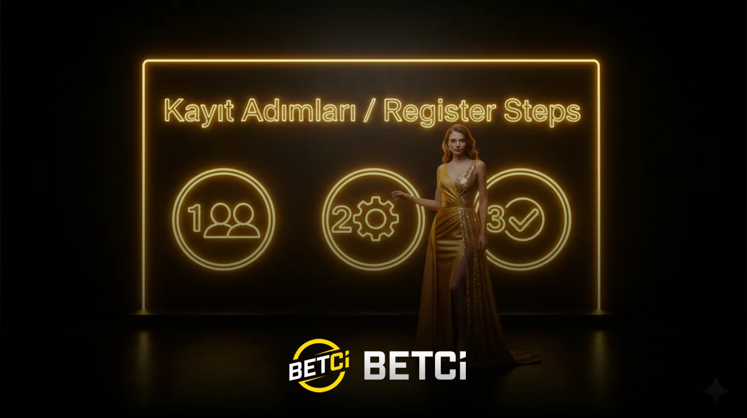 Betci kayıt aşamaları